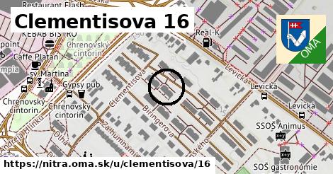 Clementisova 16, Nitra