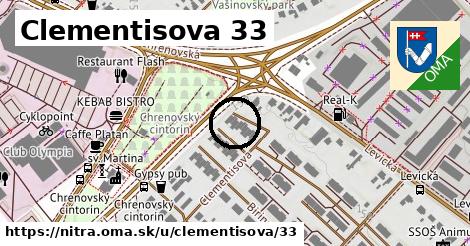 Clementisova 33, Nitra
