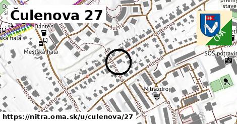 Čulenova 27, Nitra