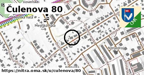 Čulenova 80, Nitra