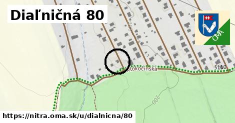 Diaľničná 80, Nitra