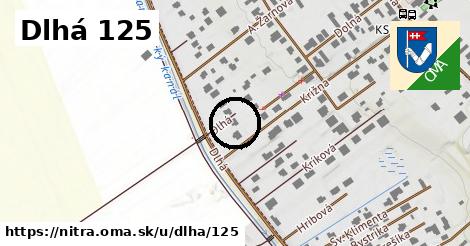 Dlhá 125, Nitra