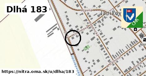 Dlhá 183, Nitra