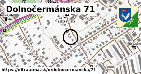 Dolnočermánska 71, Nitra