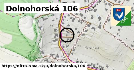 Dolnohorská 106, Nitra