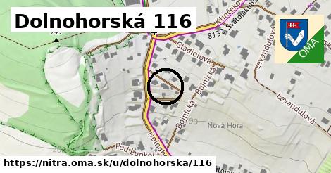 Dolnohorská 116, Nitra