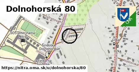 Dolnohorská 80, Nitra