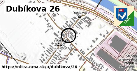 Dubíkova 26, Nitra