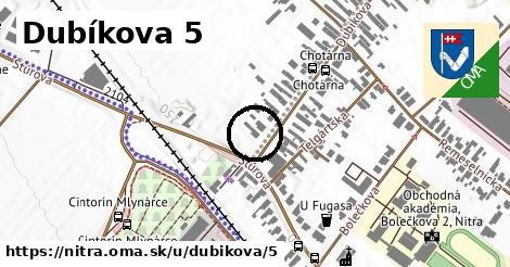 Dubíkova 5, Nitra