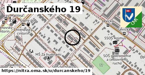 Ďurčanského 19, Nitra