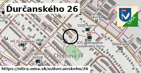 Ďurčanského 26, Nitra