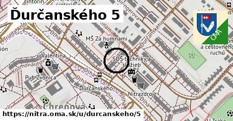 Ďurčanského 5, Nitra