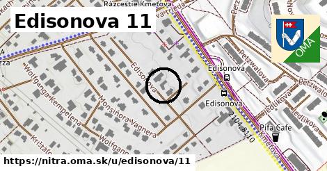Edisonova 11, Nitra