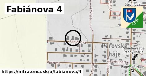 Fabiánova 4, Nitra