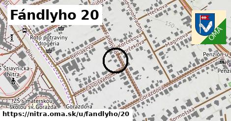Fándlyho 20, Nitra