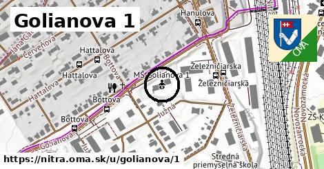 Golianova 1, Nitra