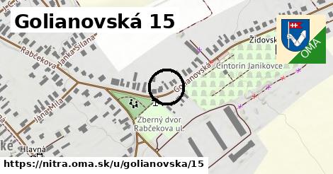 Golianovská 15, Nitra