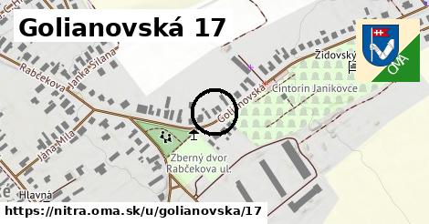Golianovská 17, Nitra