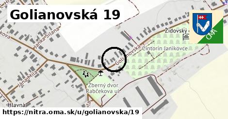 Golianovská 19, Nitra