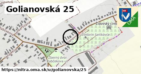 Golianovská 25, Nitra
