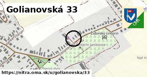 Golianovská 33, Nitra