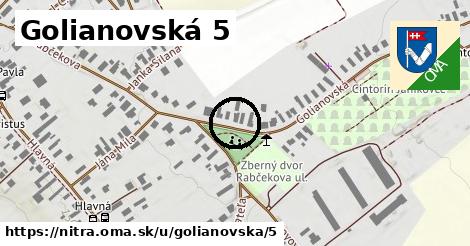 Golianovská 5, Nitra