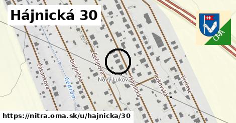 Hájnická 30, Nitra