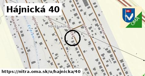 Hájnická 40, Nitra