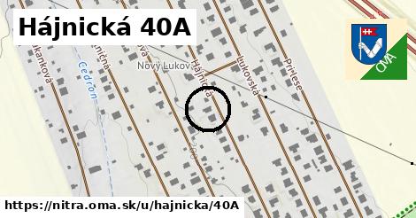 Hájnická 40A, Nitra