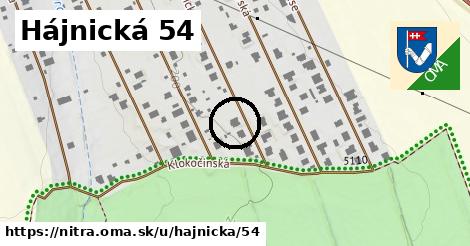 Hájnická 54, Nitra