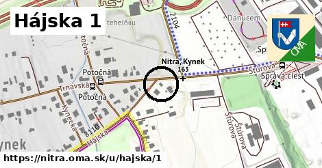 Hájska 1, Nitra