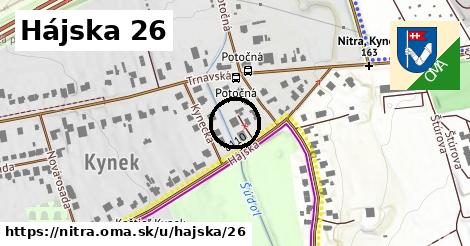 Hájska 26, Nitra
