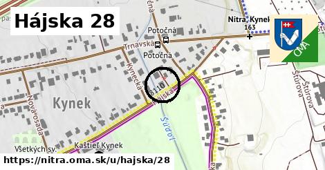 Hájska 28, Nitra