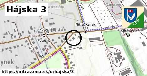 Hájska 3, Nitra