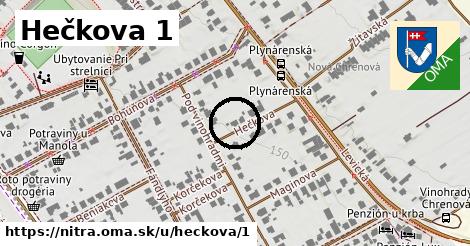 Hečkova 1, Nitra