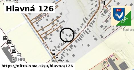 Hlavná 126, Nitra