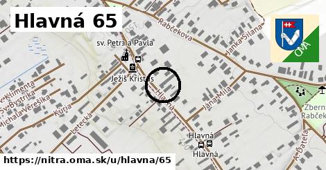 Hlavná 65, Nitra