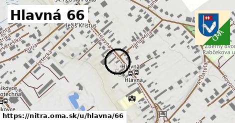 Hlavná 66, Nitra