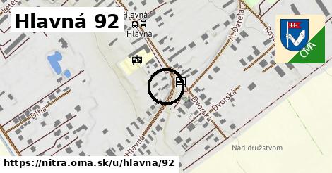 Hlavná 92, Nitra