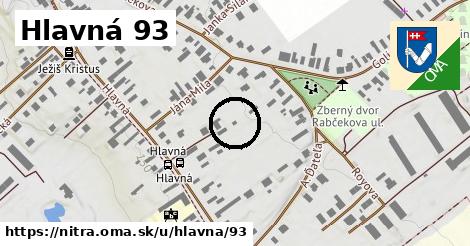 Hlavná 93, Nitra