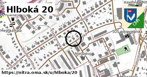 Hlboká 20, Nitra