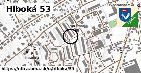 Hlboká 53, Nitra