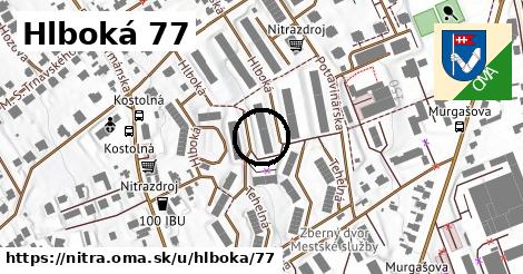 Hlboká 77, Nitra