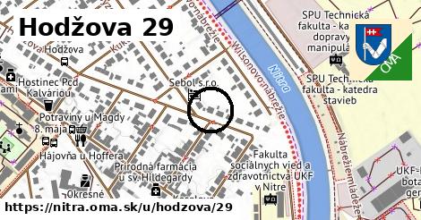 Hodžova 29, Nitra