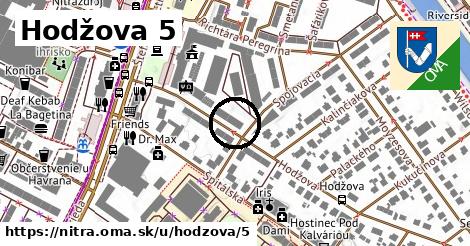 Hodžova 5, Nitra