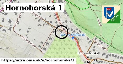 Hornohorská 1, Nitra