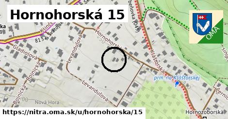 Hornohorská 15, Nitra