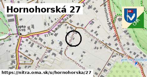 Hornohorská 27, Nitra