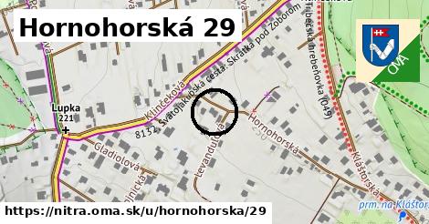 Hornohorská 29, Nitra