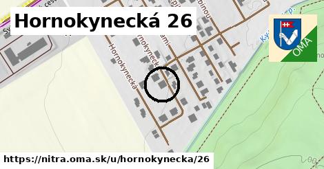 Hornokynecká 26, Nitra